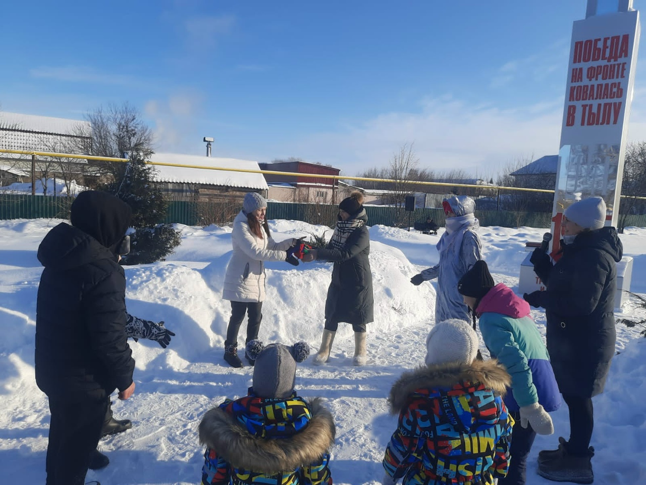 Зимние игры для детей!