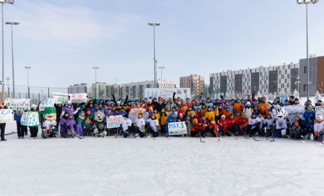 «Әти, әни, мин - хоккей гаиләсе» фестивале
