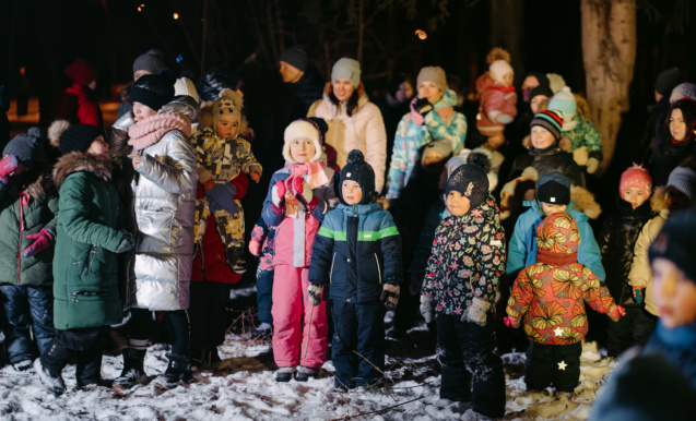 Фотосессия «Зимнее тепло детских улыбок»