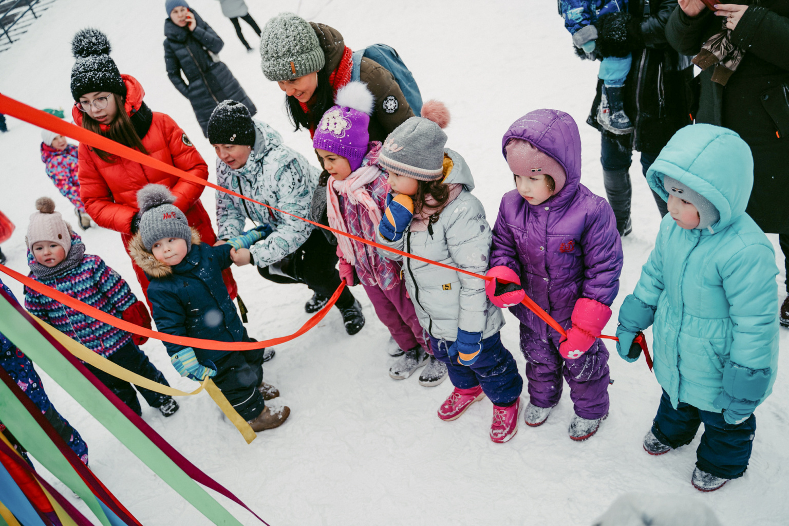 Зимние игры для детей!