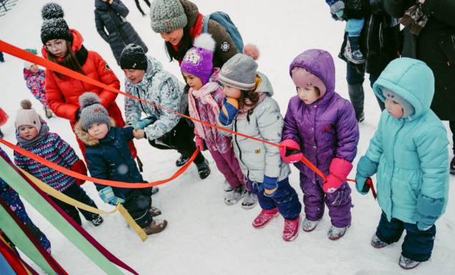 Зимние игры для детей!