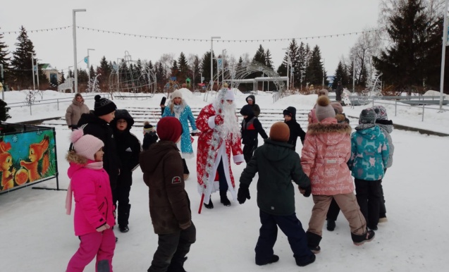 Спортивно-развлекательная  эстафета «Зимние забавы»