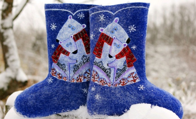 Игровая программа «За валенки»