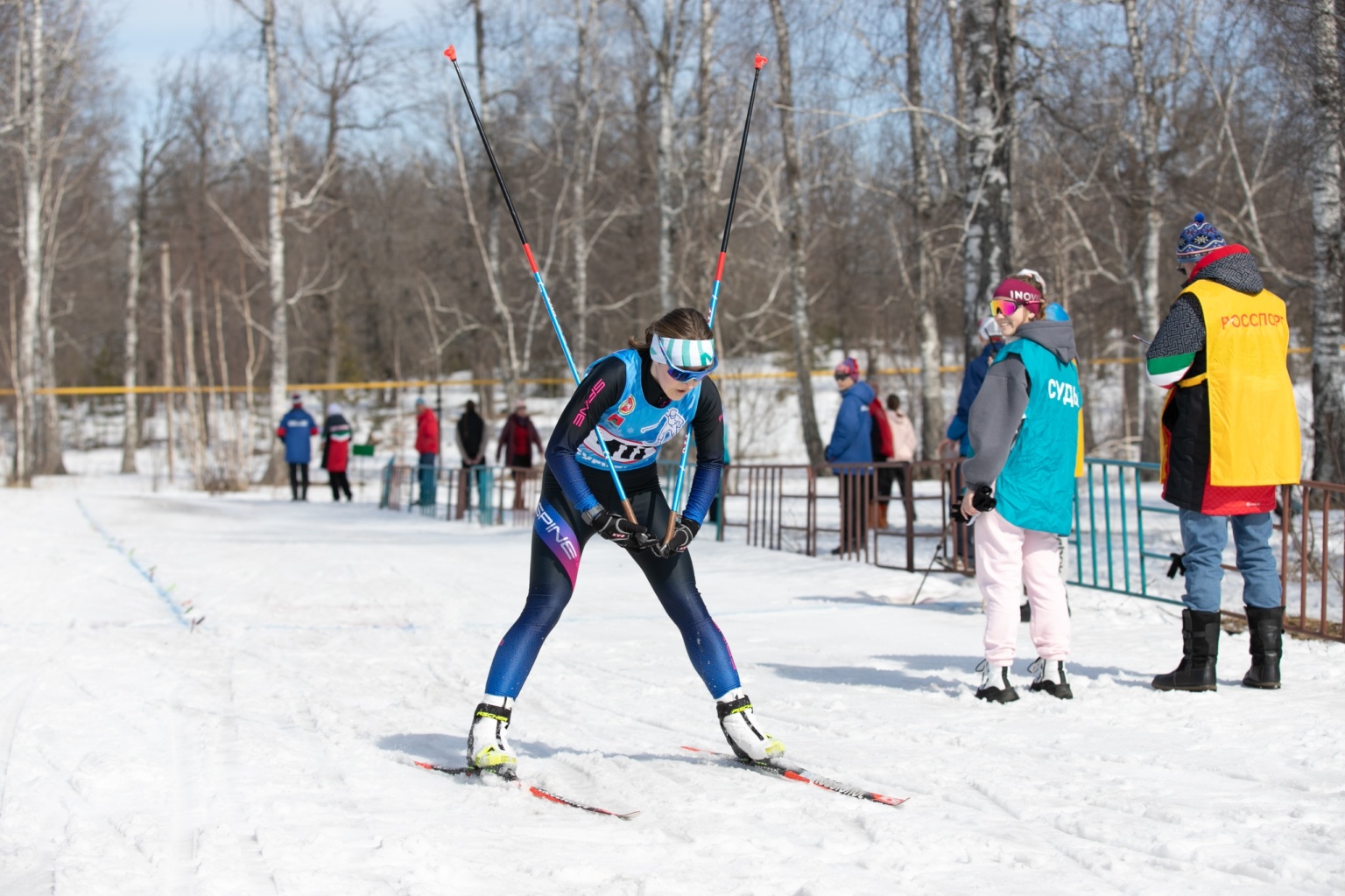 Соревнования по лыжным гонкам