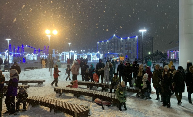 Сказочный лес зимних чудес