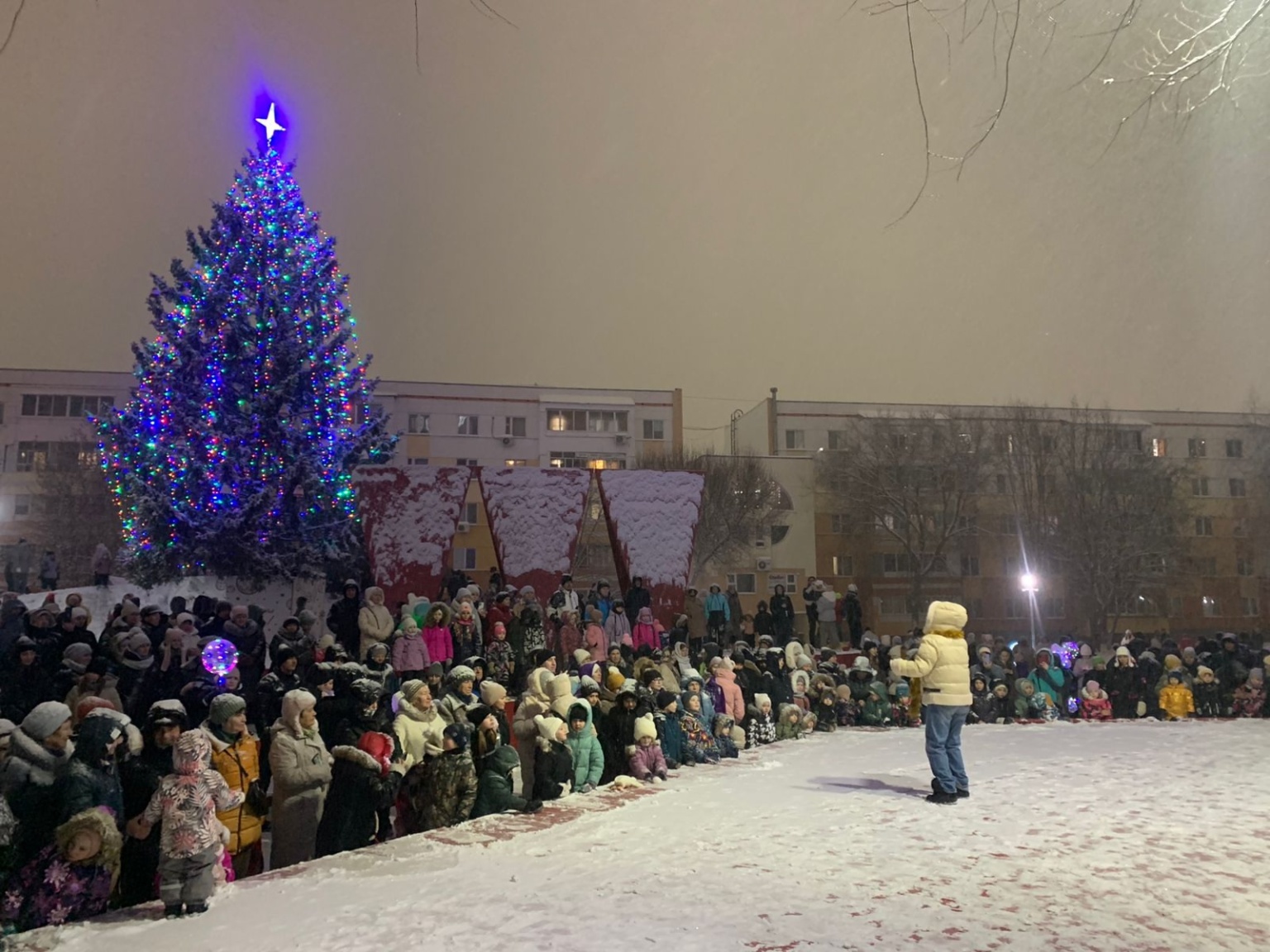 Шишкин бульварында чыршы ачу