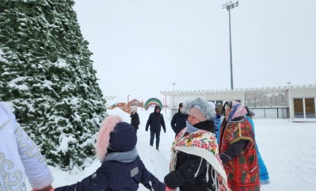 Новогодние музыкально-танцевальные игры с Умкой