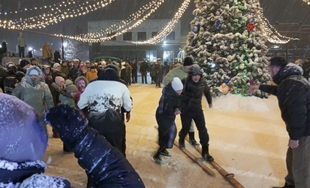 Потерялся дед мороз под новый год