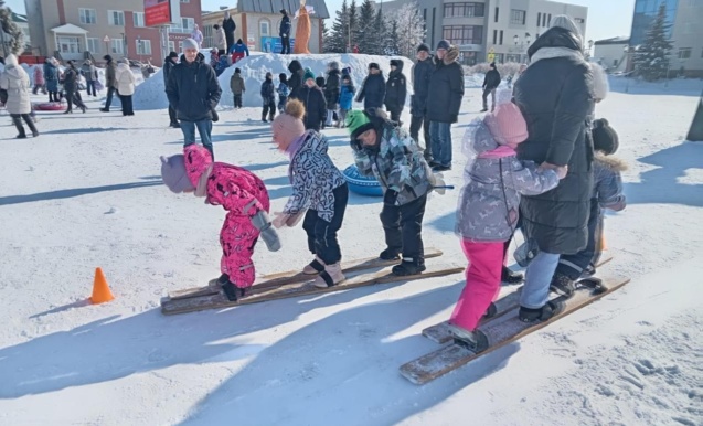 Веселая лыжня