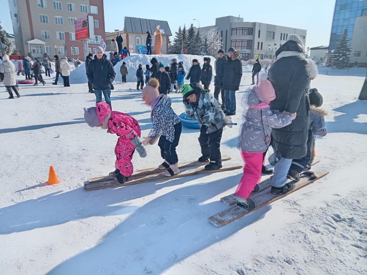 Веселая лыжня