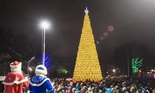 Открытие центральной городской елки
