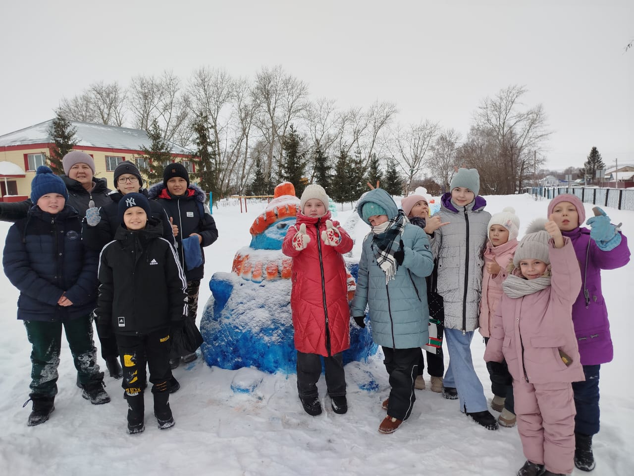Спортивно-игровая программа «Проказы матушки зимы
