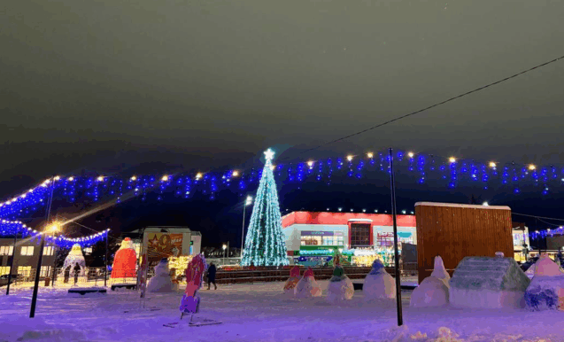 Открытие Новогодней Центральной елки