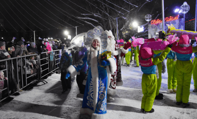 Новогодние гуляния