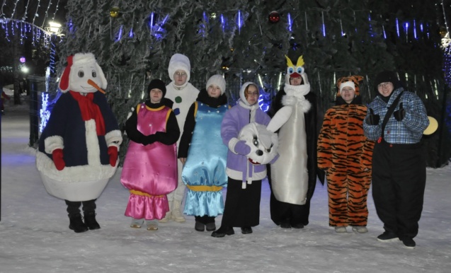 Зажигая огни в Новом году!