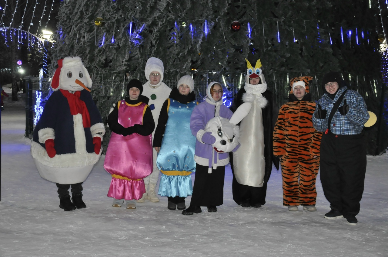 Зажигая огни в Новом году!