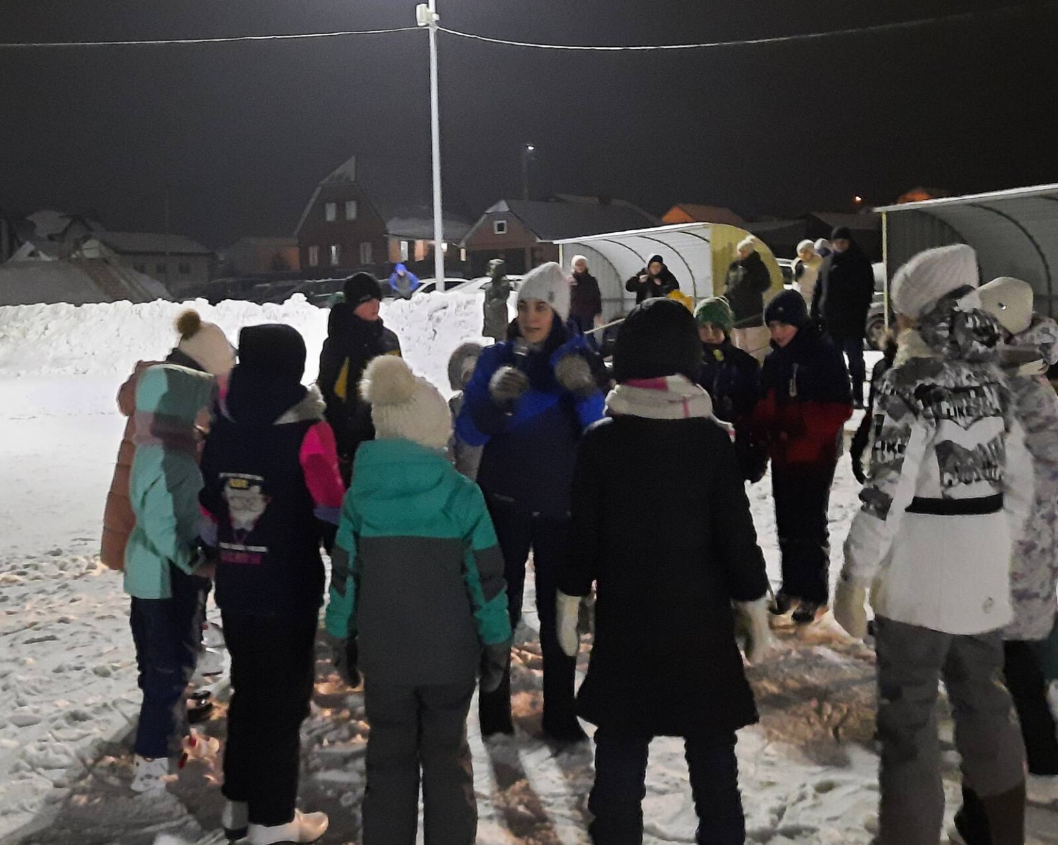 Кыш Бабай юлга чыккан