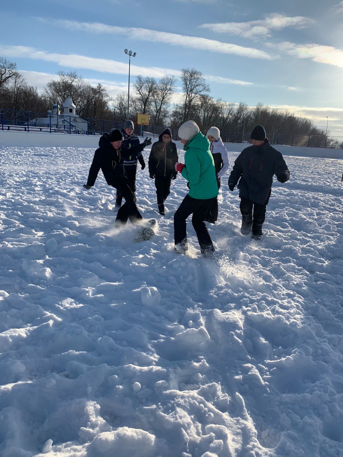 Футбол на валенках
