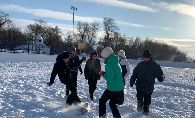 Футбол на валенках