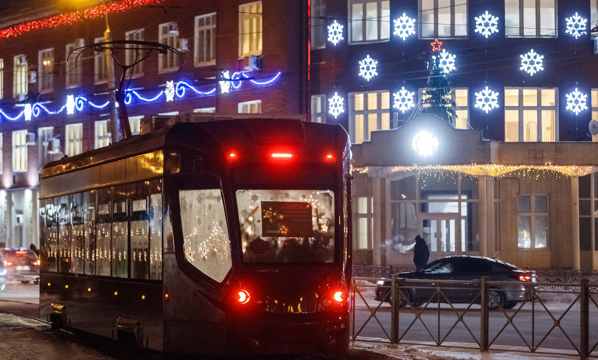 Волшебный трамвай Деда Мороза