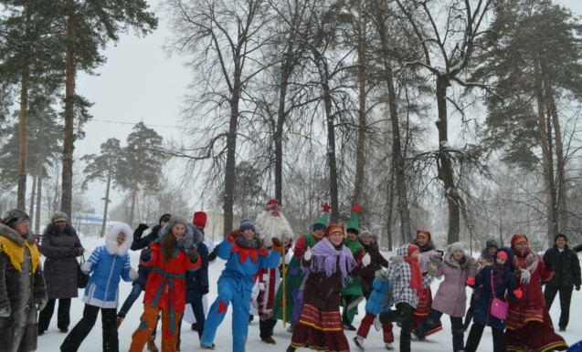 «Морозный фитнес» танцевальный флешмоб