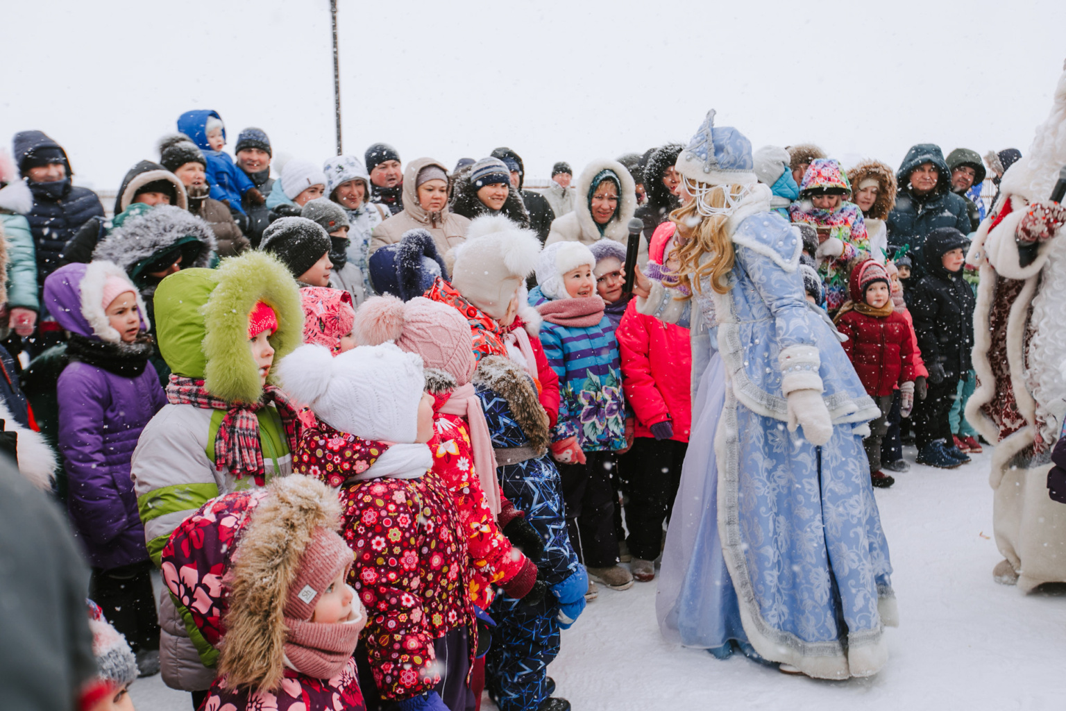 Культура Старый новый год в парке культуры.