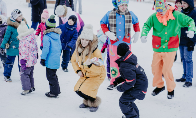 Конкурсная детская игра «Зимний разгуляй»