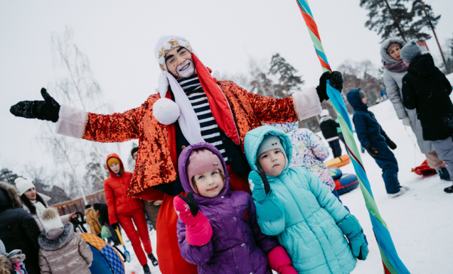 Снежная карусель