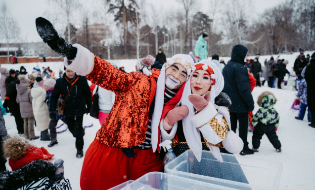 Снежная карусель