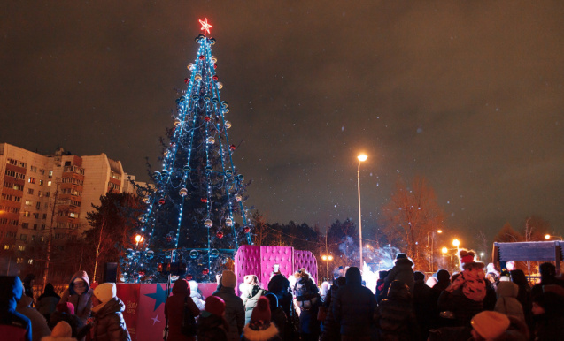 Открытие главной елки и Зимнего городка