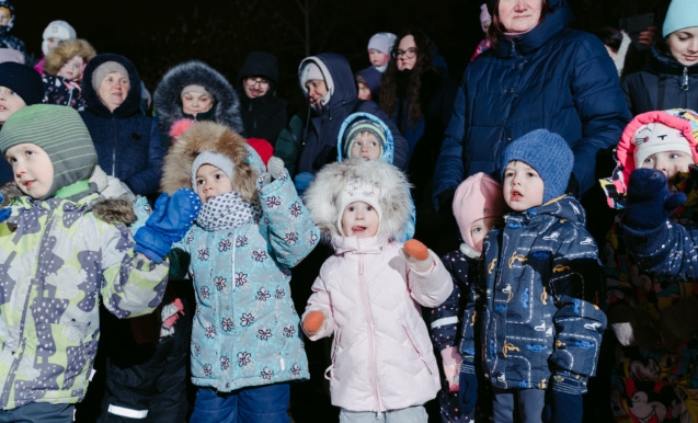 Новогодний фейерверк волшебства