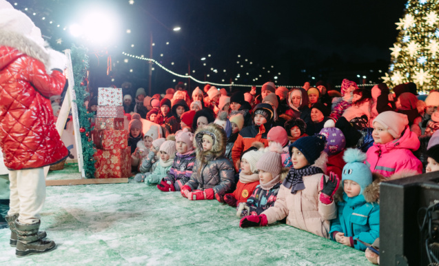 Открытие Новогодней елки