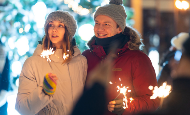 Торжественное открытие ёлки