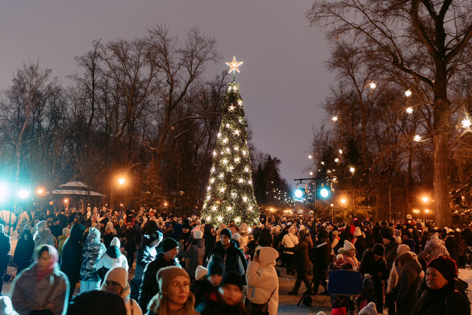 Открытие главной ёлки