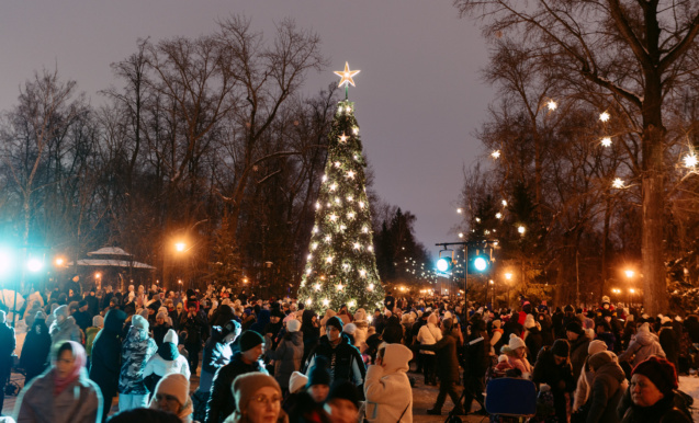 Открытие главной ёлки