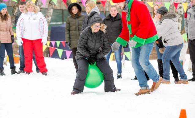«Снежная карусель» спортивная программа
