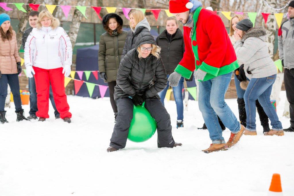 «Снежная карусель» спортивная программа