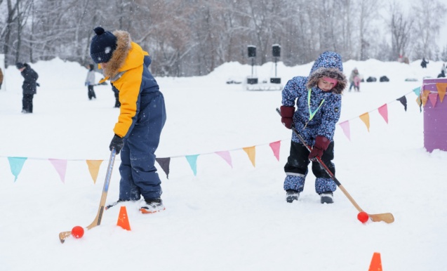 Кышкы гриль фестивале «Снежки и пирожки»