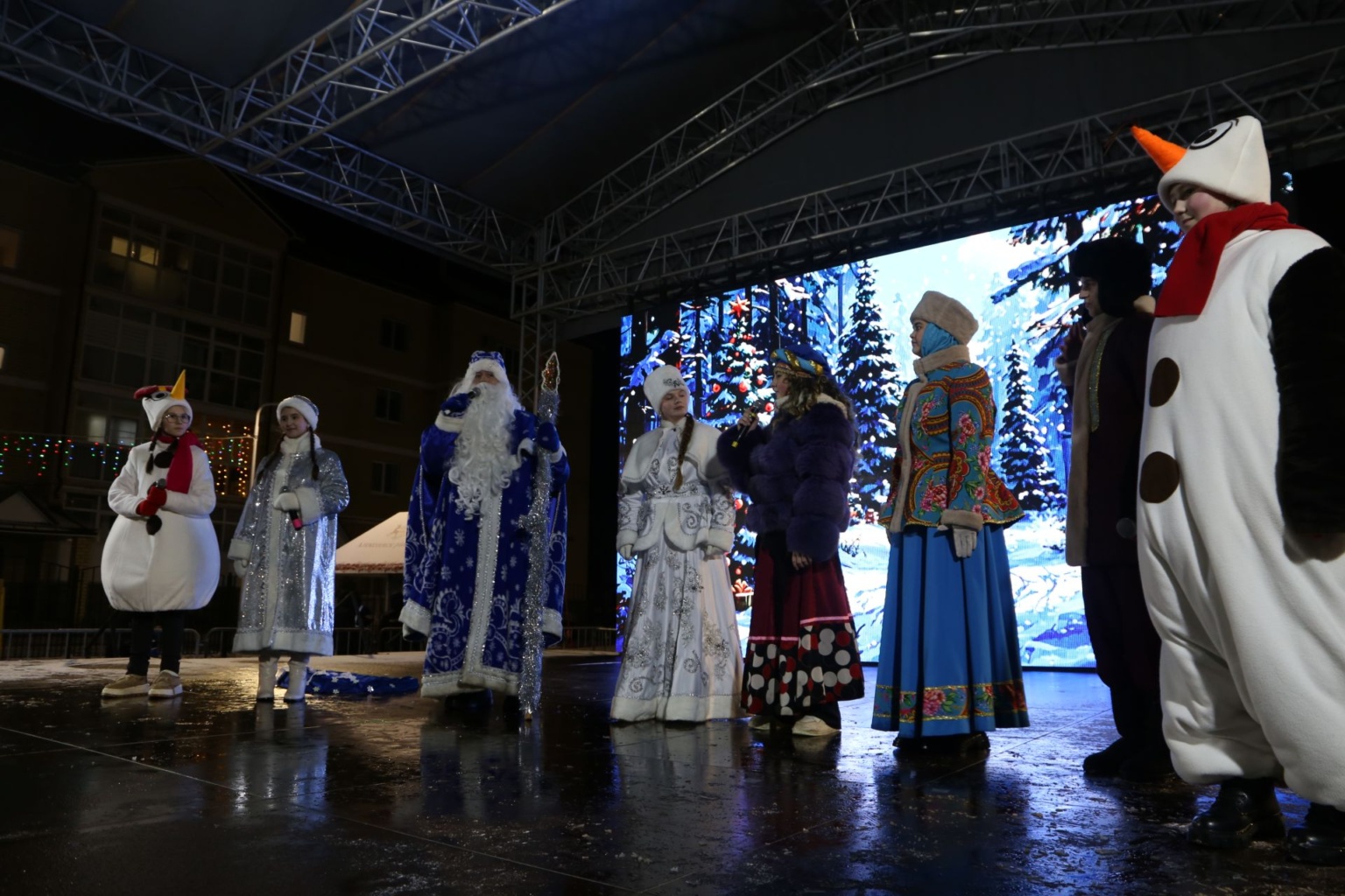 Волшебная постановка «Двенадцать месяцев»