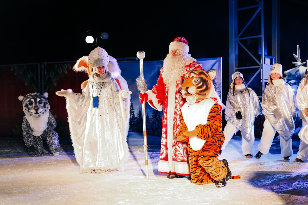 Открытие Главной Ёлки в селе Осиново