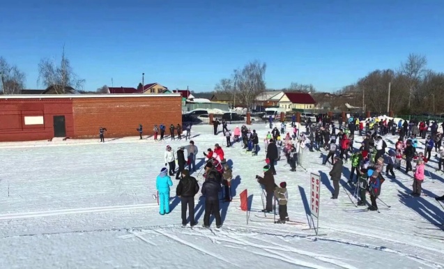 Открытие лыжного сезона для любителей лыжных гонок