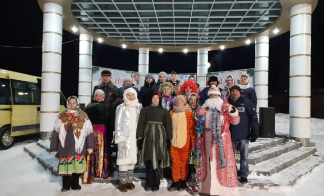 Зимняя сказка на новый лад