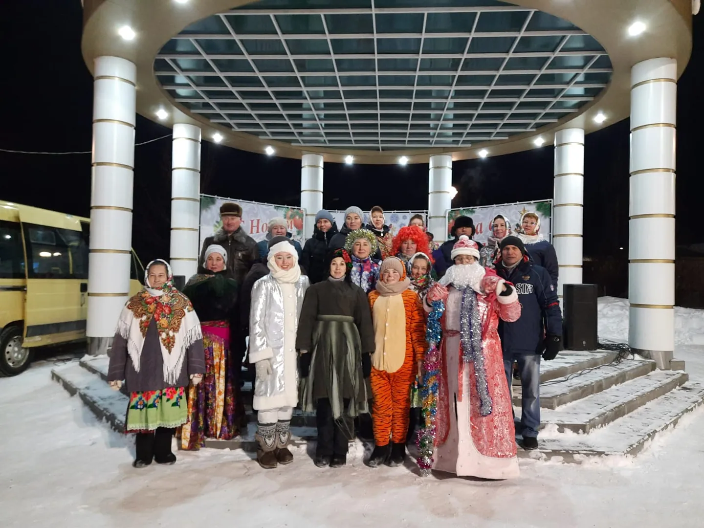 Зимняя сказка на новый лад