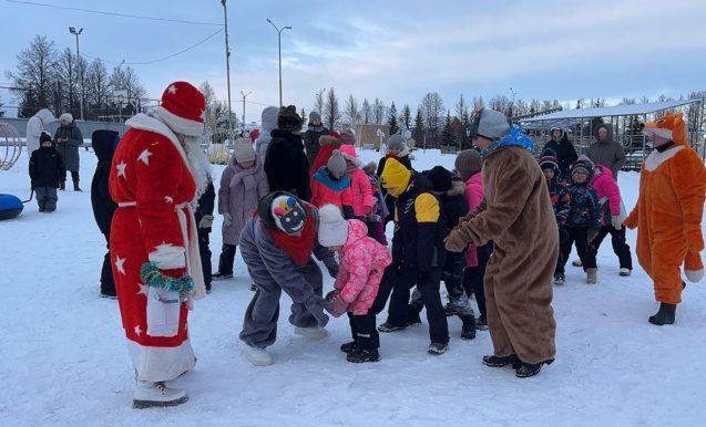 Час любимых игр на новогоднюю тематику