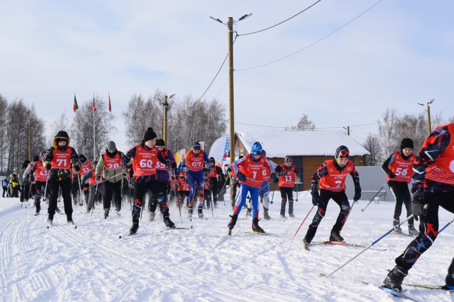 Чемпионат и первенство района по лыжным гонкам