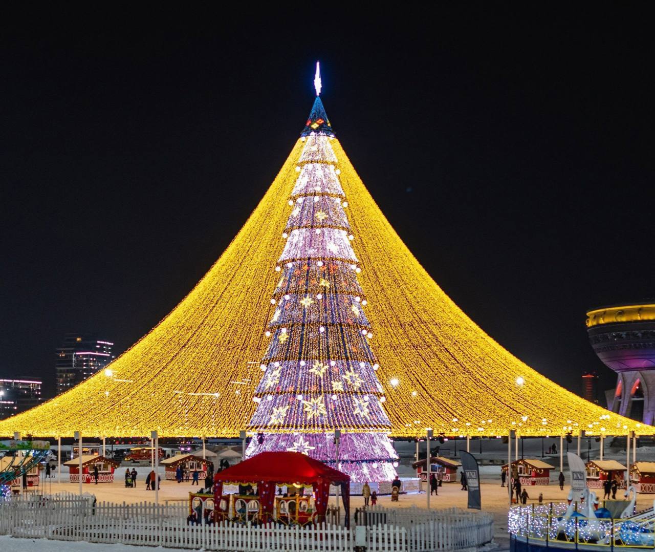 Открытие главной елки Казани