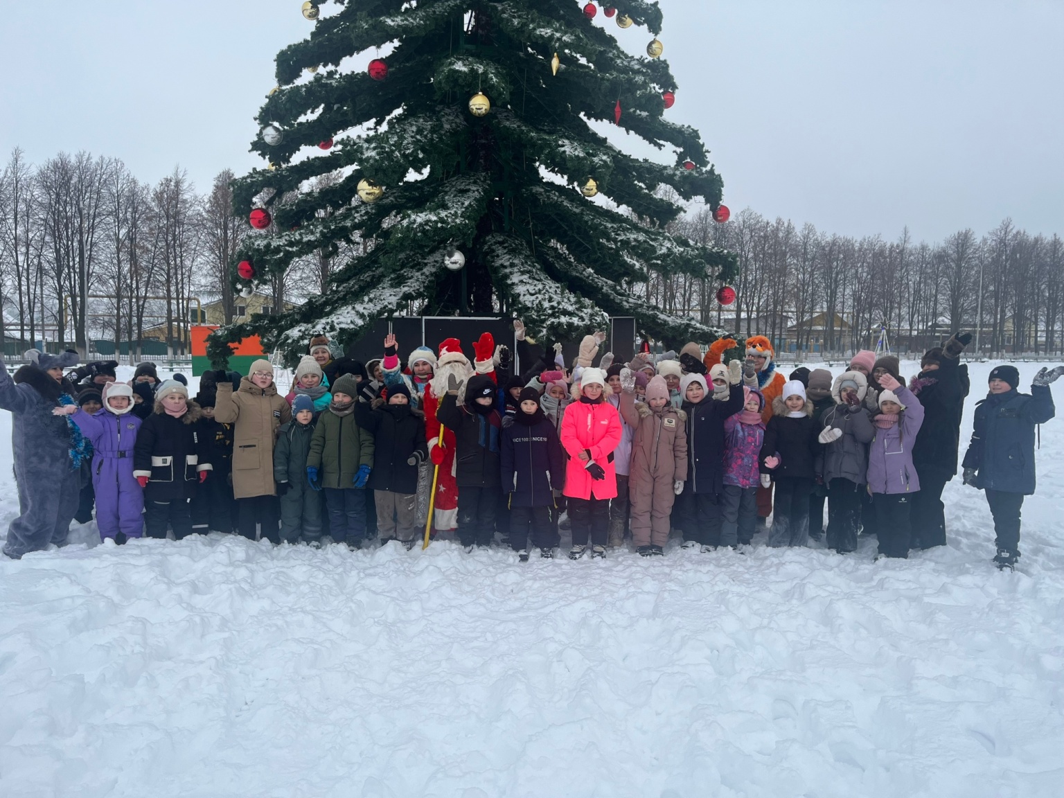 Проказы матушки зимы