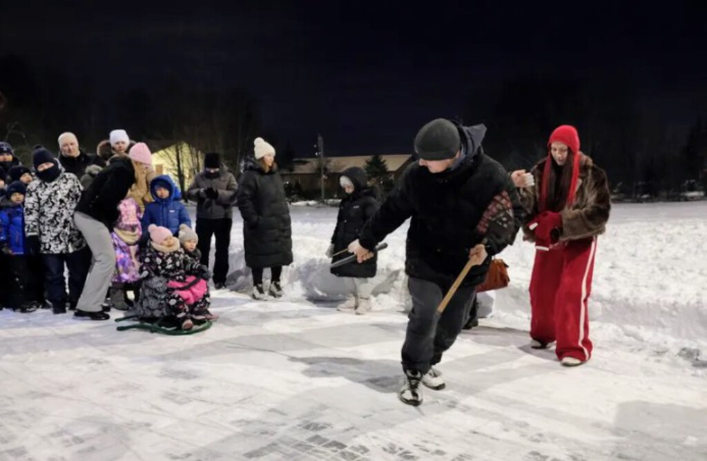 Снежный бум: Зимние забавы предков