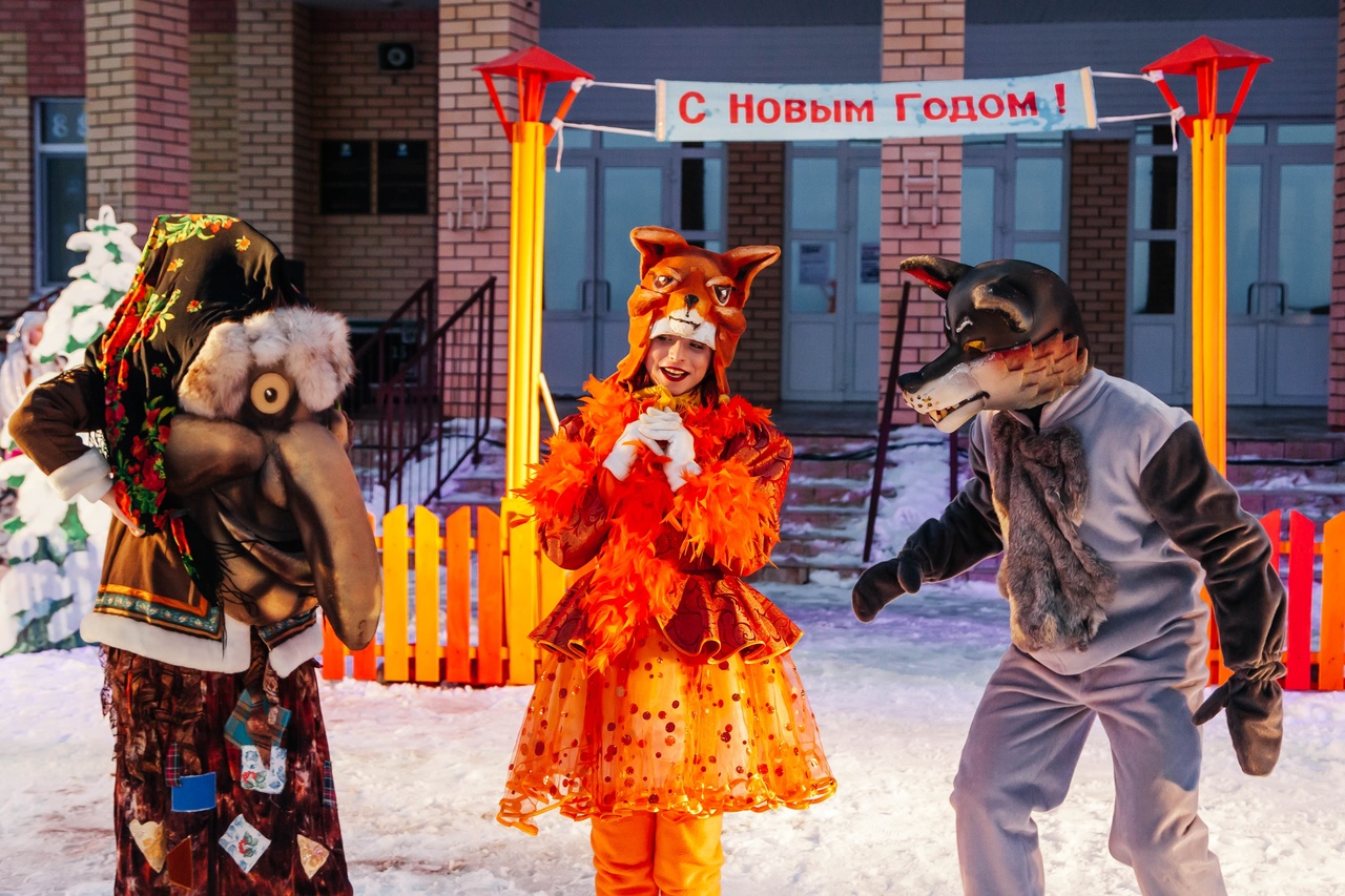 Открытие Главной Ёлки в пгт Нижние Вязовые