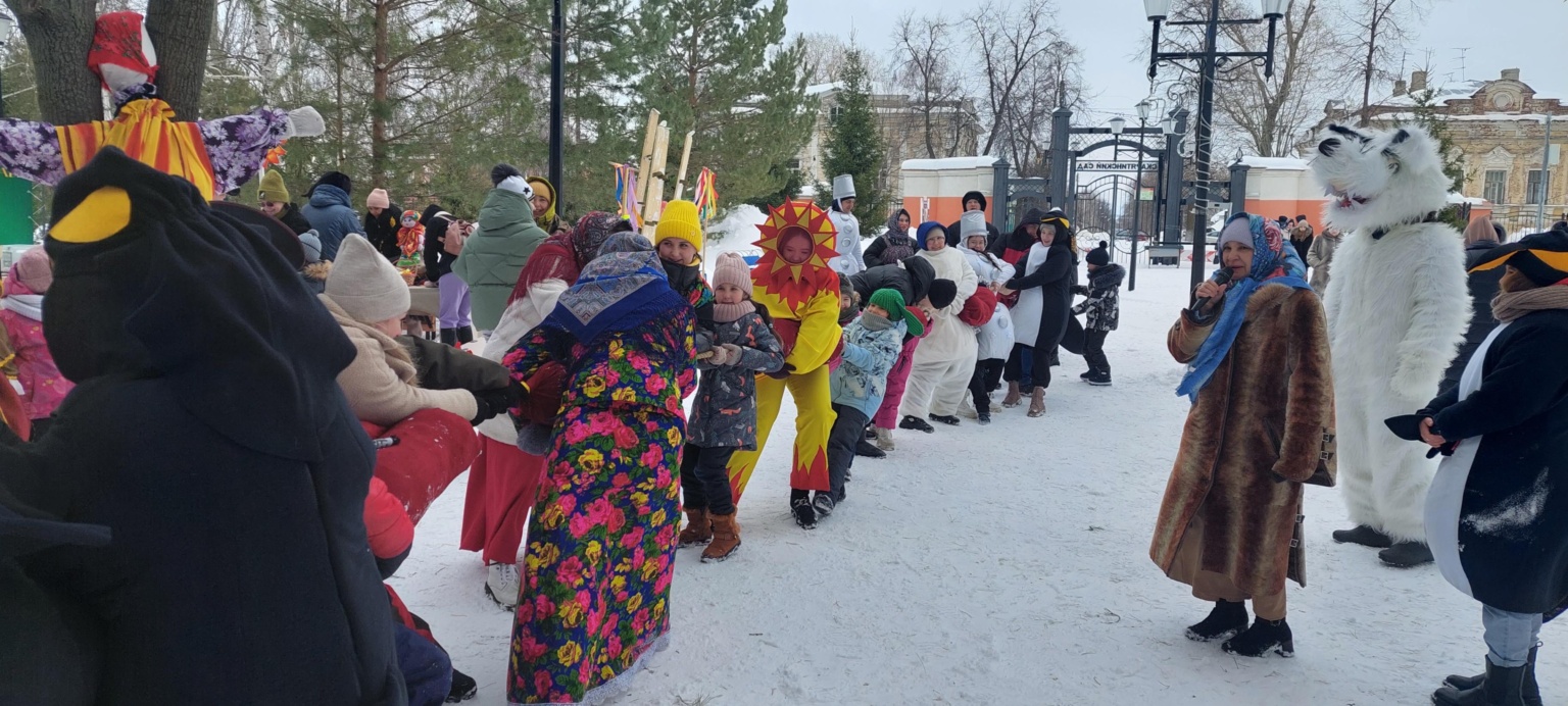 Студенческие масленичные гуляния